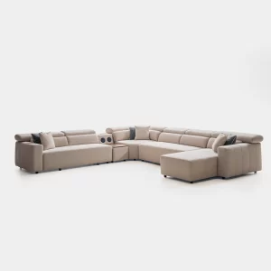 Heritage Modular Sectional Sofa with chaise