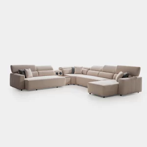 Heritage Modular Sectional Sofa with chaise