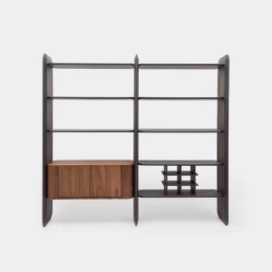 Nero Modern Bookcase