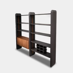 Nero Modern Bookcase
