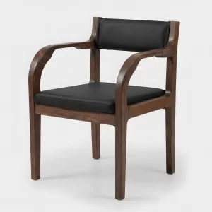 Anton Solid Walnut Dining Armchair