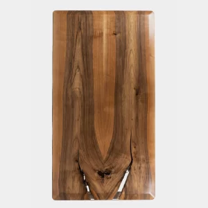 Walnut Clear Epoxy Dining Table – No. LV E223
