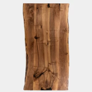 Live Edge Solid Walnut Dining Table – No. LV W112