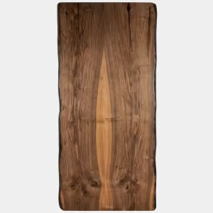 Live Edge Solid Walnut Dining Table – No. LV W117