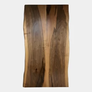 Live Edge Solid Walnut Dining Table – No. LV W119