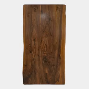 Live Edge Solid Walnut Dining Table – No. LV W126