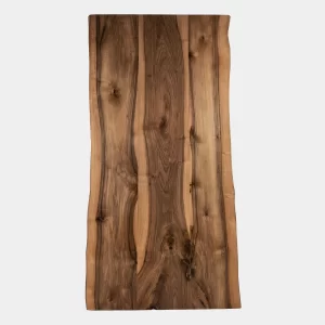 Live Edge Solid Walnut Dining Table – No. LV W115