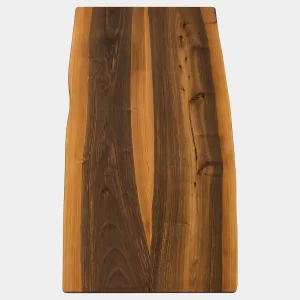 Live Edge Solid Walnut Dining Table – No. LV W121