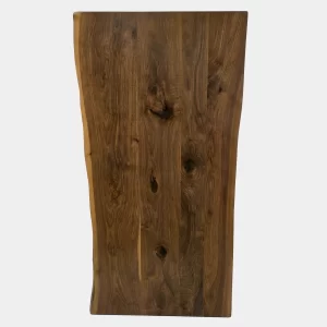 Live Edge Solid Walnut Dining Table – No. LV W125