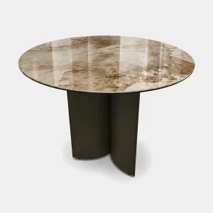 Porto Round Ceramic Top Dining Table
