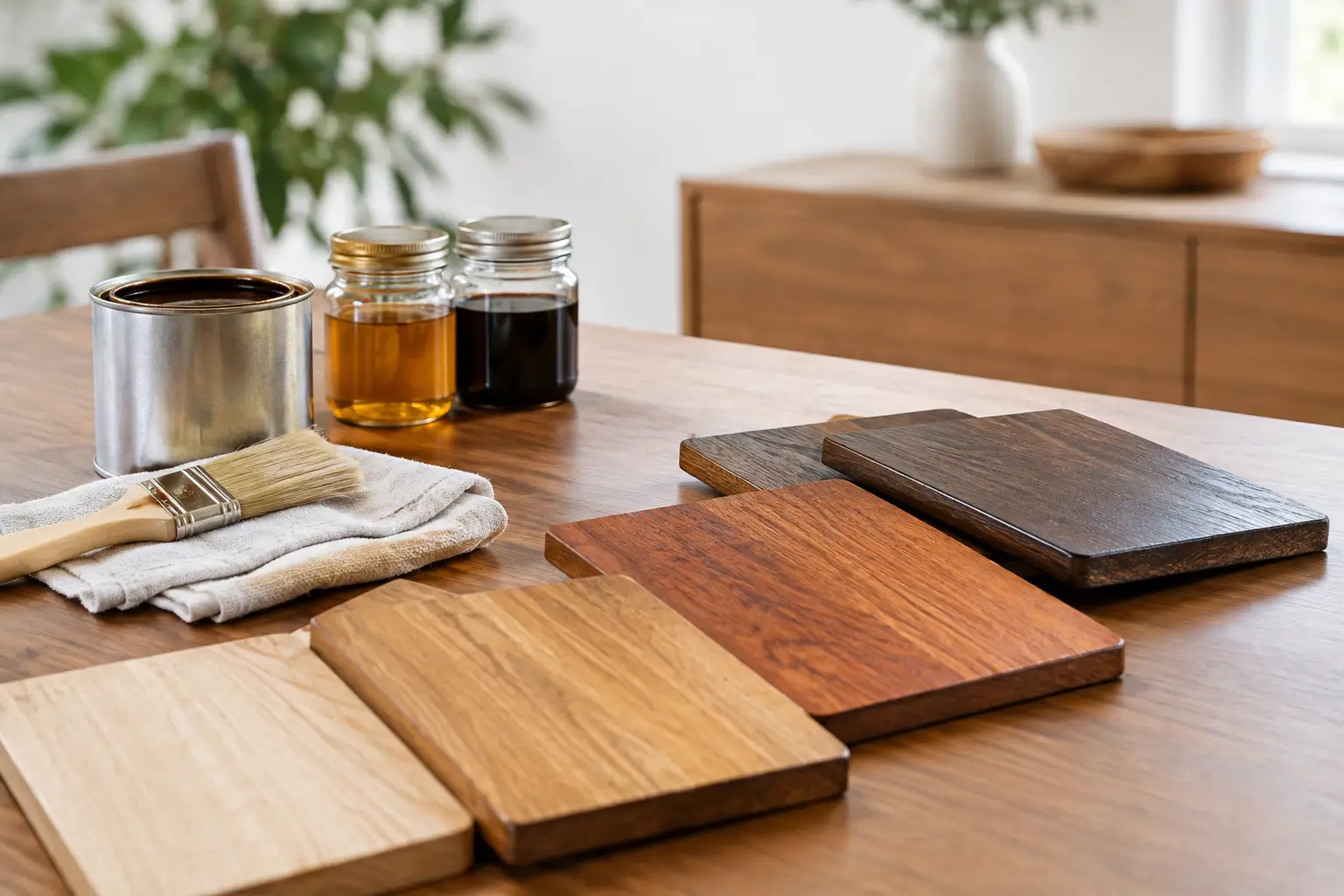 How to Mix Furniture Wood Finishes at Home